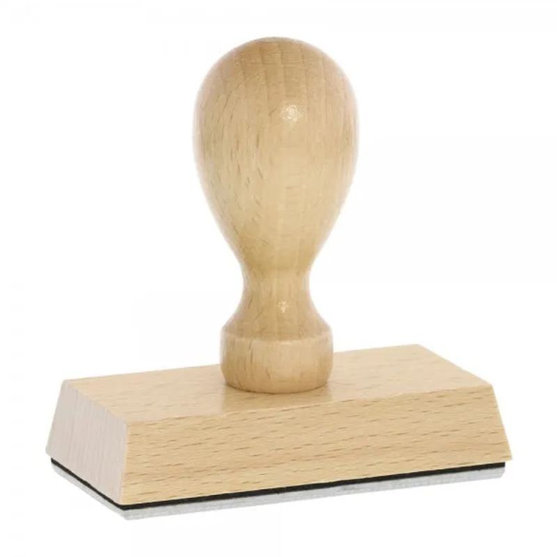 Holzstempel 100 x 35, bis 10 Zeilen