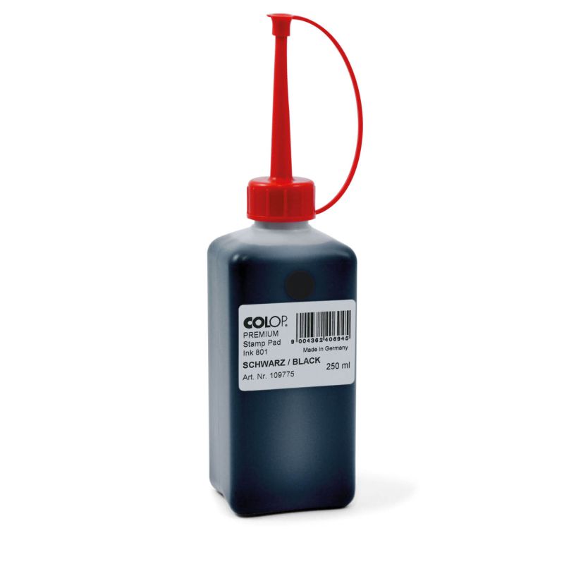 Colop® Standardstempelfarbe 801 (250 ml)