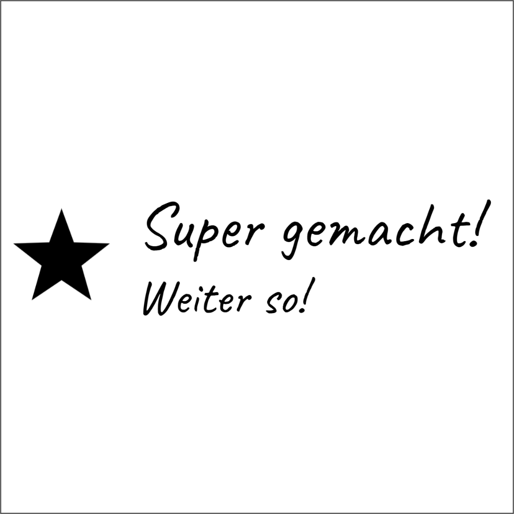 Vorschau der Vorlage 40x40 Lob