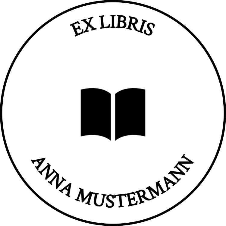 Vorschau der Vorlage Ø25 Ex Libris