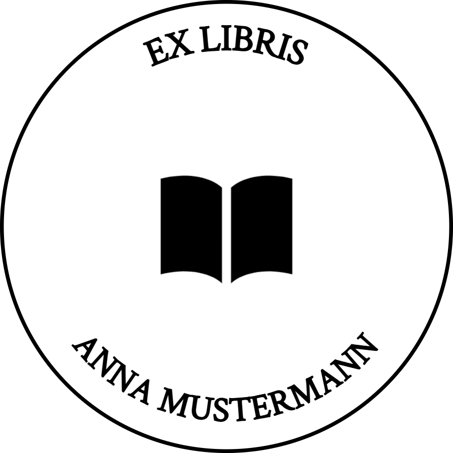 Vorschau der Vorlage Ø30 Ex Libris