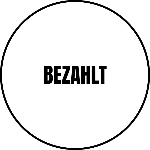 Vorschau der Vorlage Ø19 Bezahlt