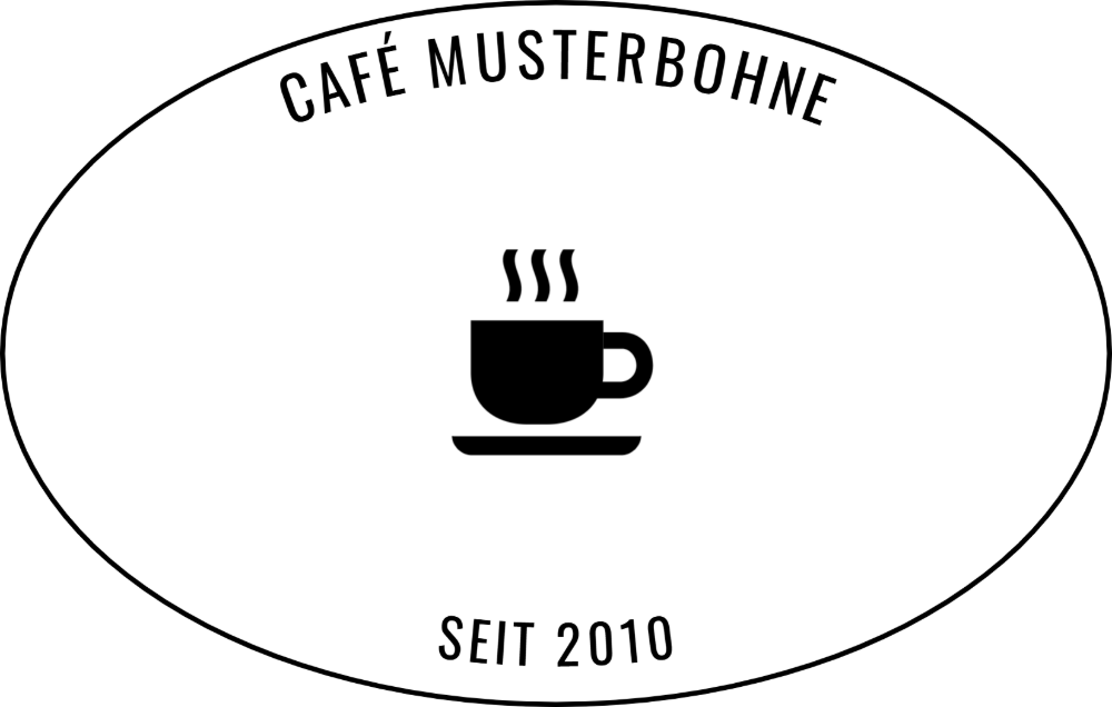 Vorschau der Vorlage 55x35 oval Café